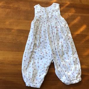 Smocked Corduroy Longall